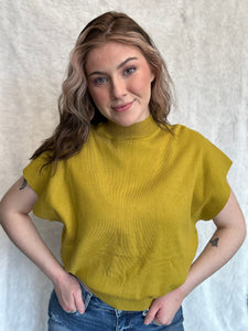 EESOME MOCK NECK SWEATER