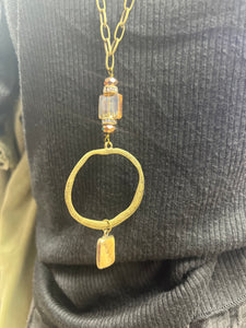 DYLAN LONG SICILY NECKLACE