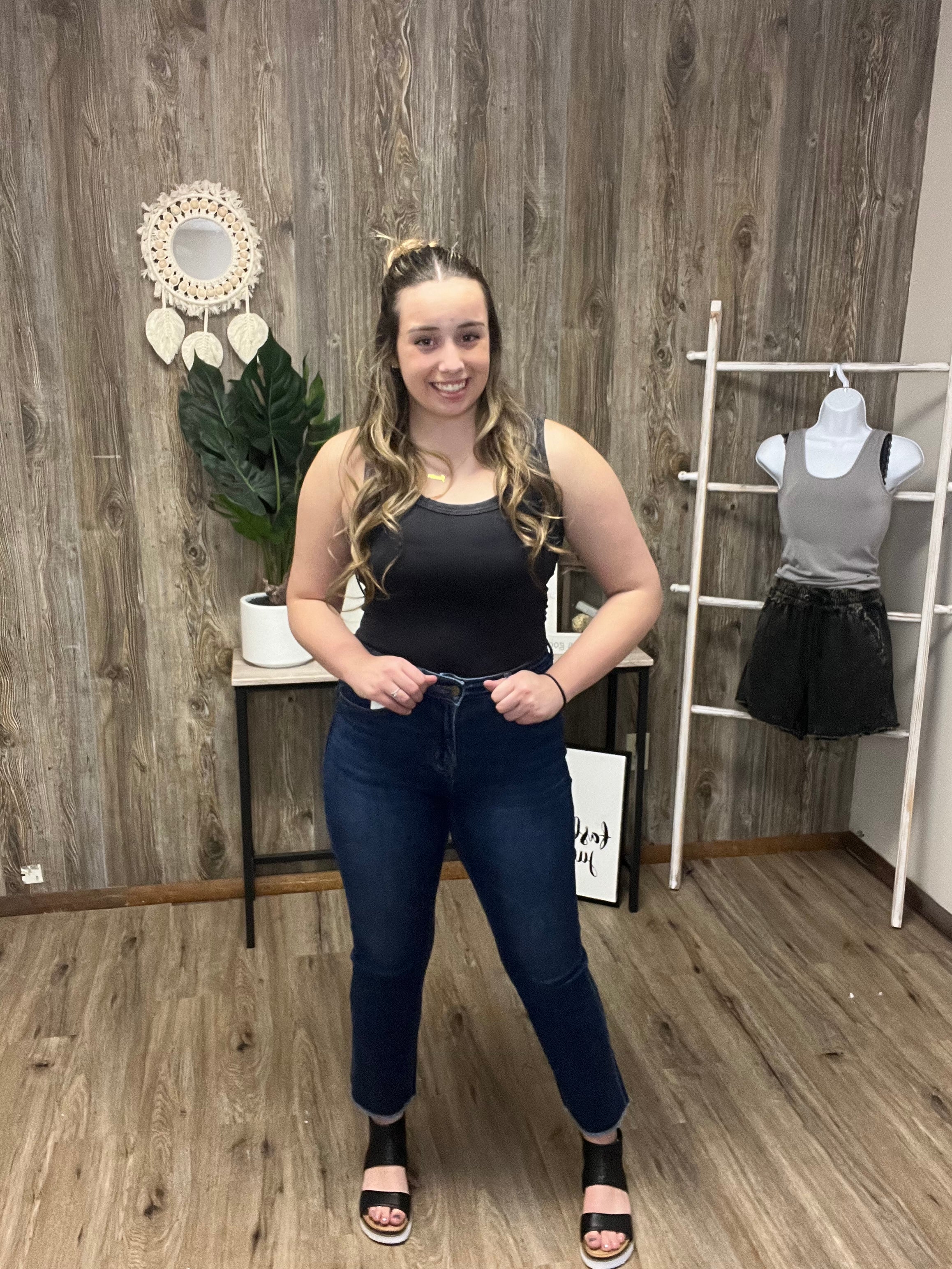 Get it Girl Vintage Reversible Ribbed Tank