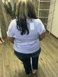 ANDREE SOLID VNECK
