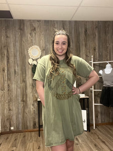 EASEL PEACE DRESS