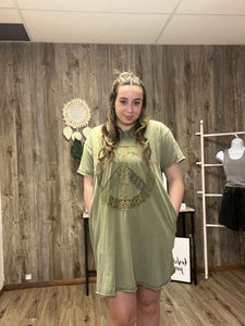 EASEL PEACE DRESS