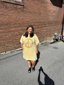 EASEL PEACE DRESS