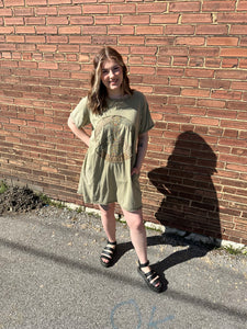 EASEL PEACE DRESS