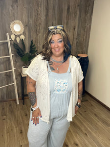 POL PATCHWORK JUMPSUIT