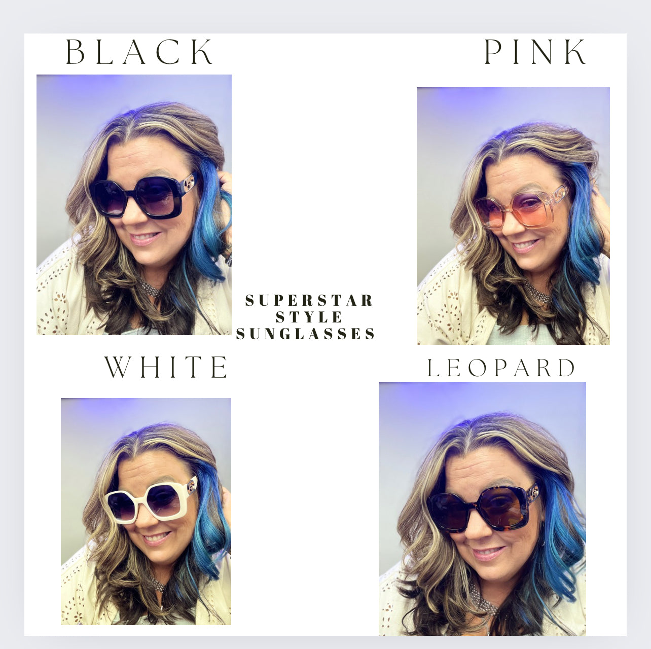 SUPERSTAR STYLE SUNGLASSES