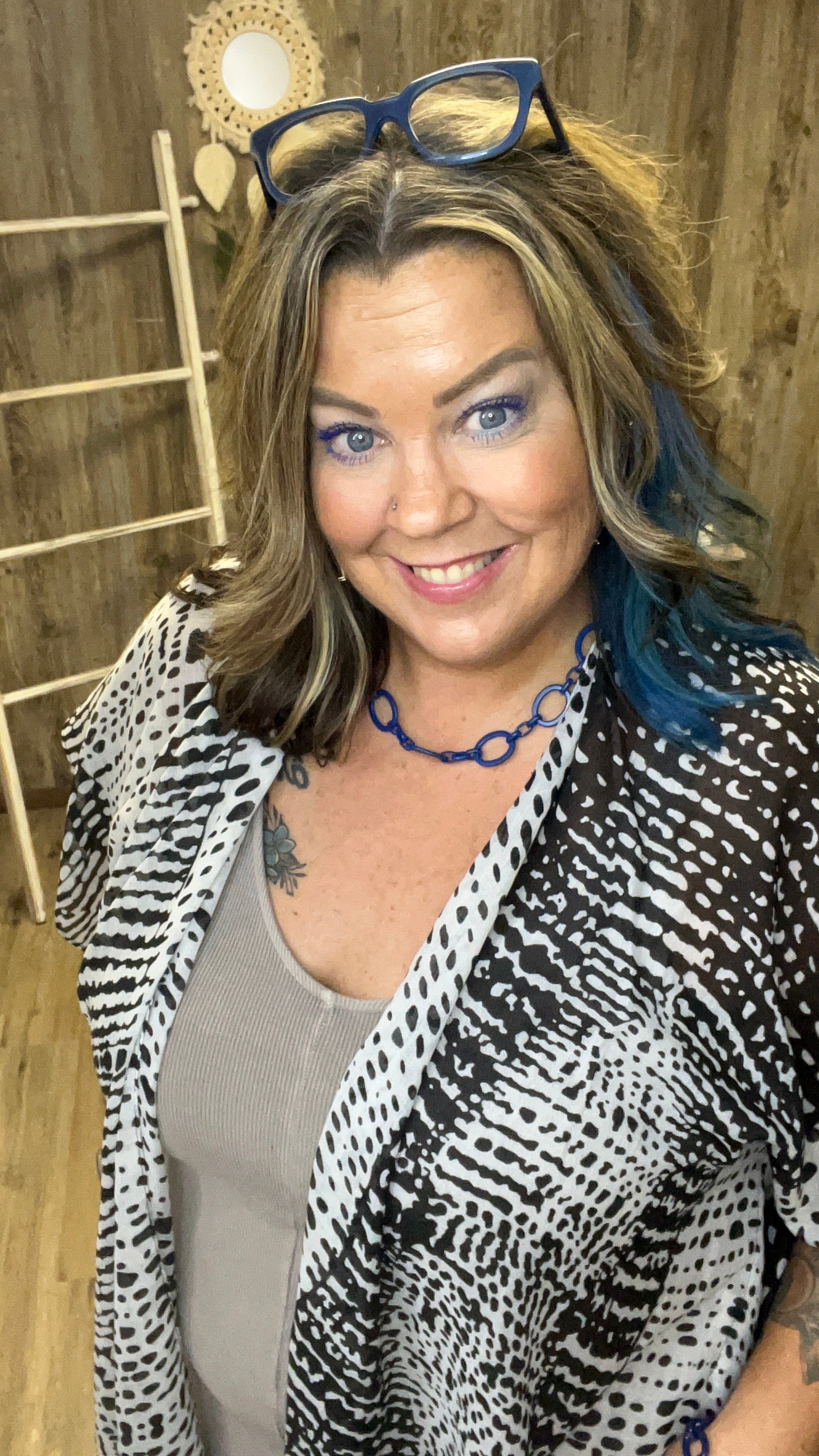 SASSY DOTS KIMONO