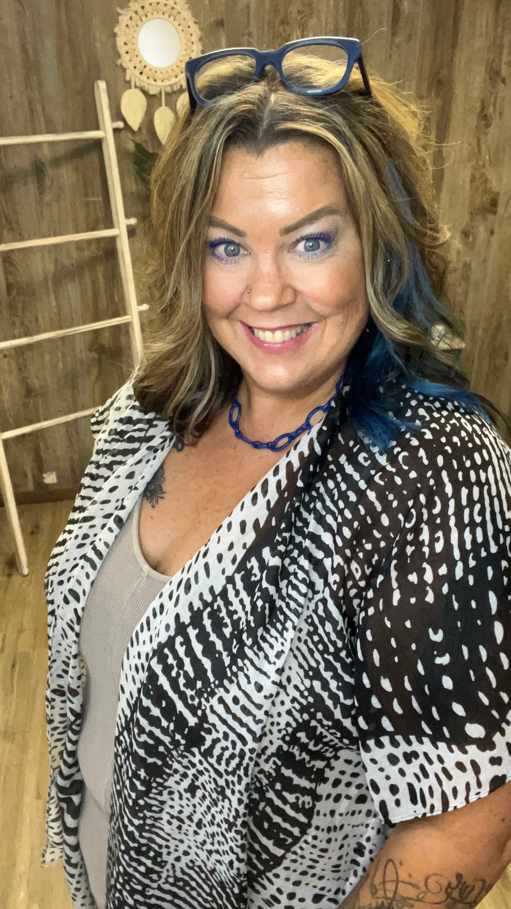SASSY DOTS KIMONO