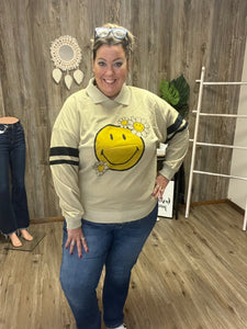 EASEL SMILEY GIRL VIBES
