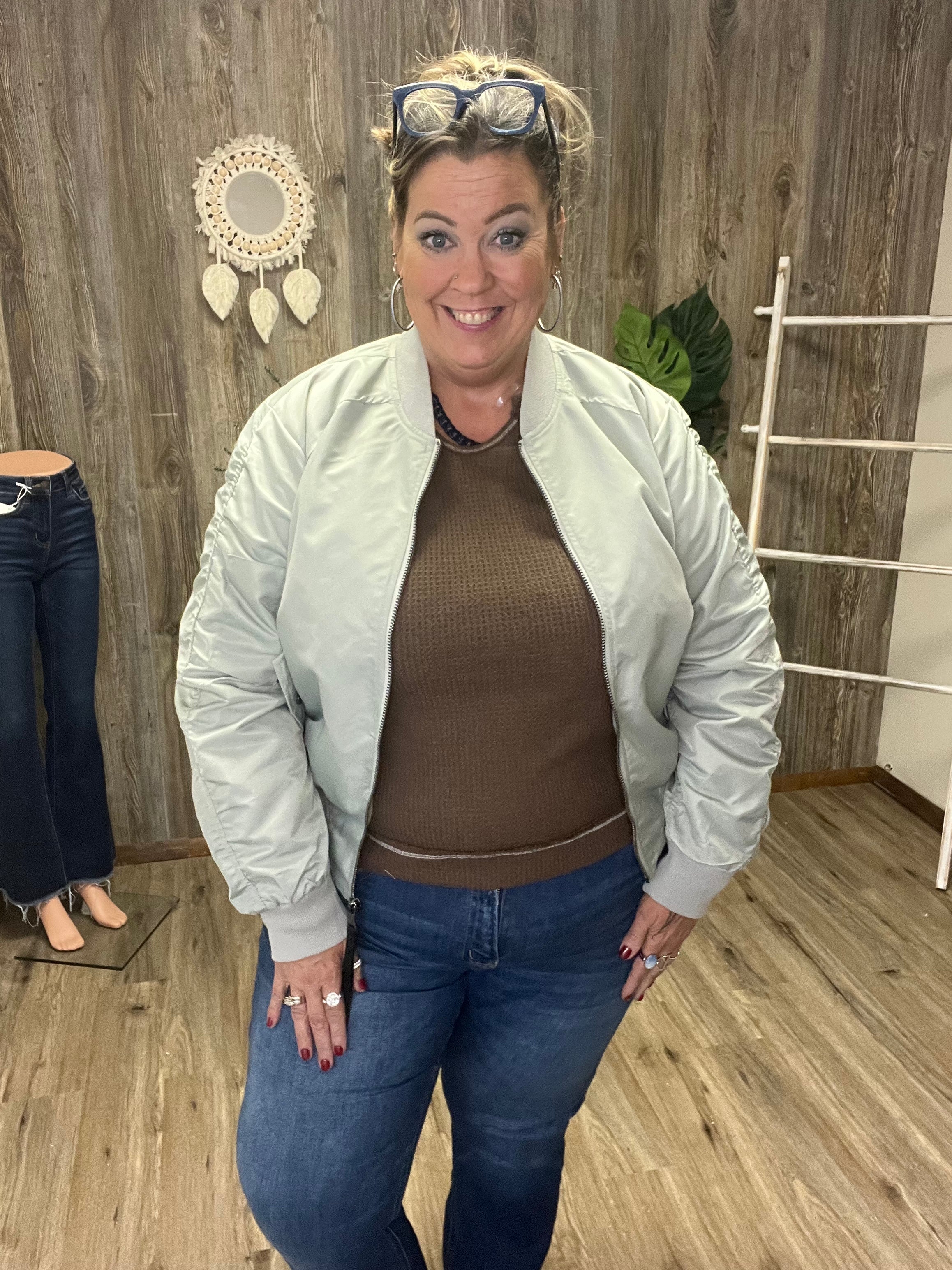 EASEL BOMBER JACKET