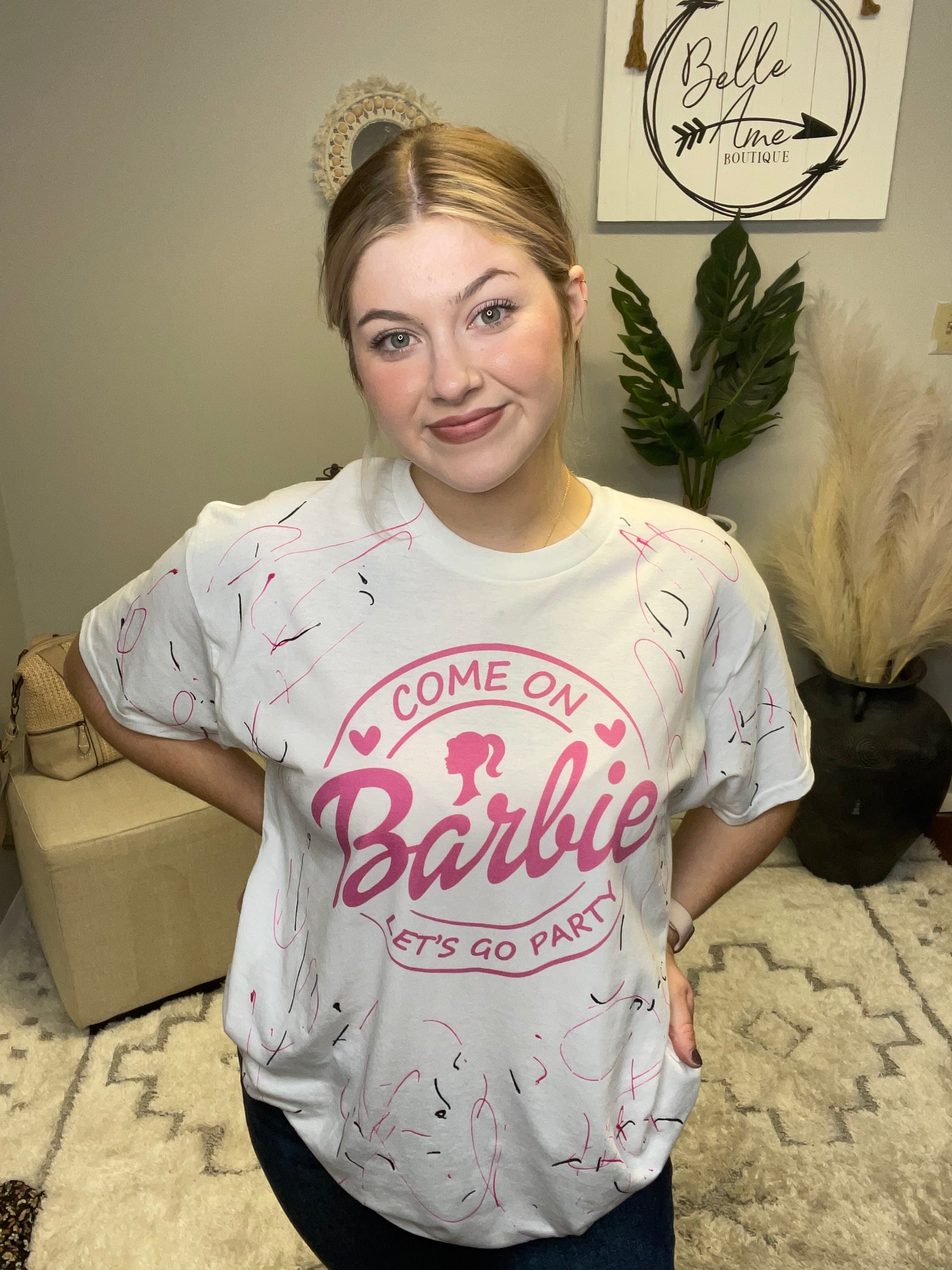 COME ON BARBIE TEE