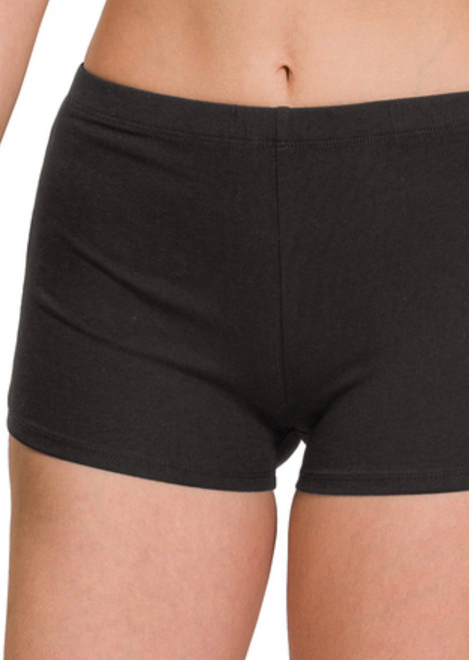 ZENANA COTTON SHORTS
