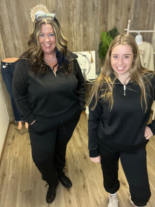HAMPTONS HALF ZIP SWEATSHIRT