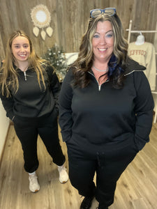 HAMPTONS HALF ZIP SWEATSHIRT