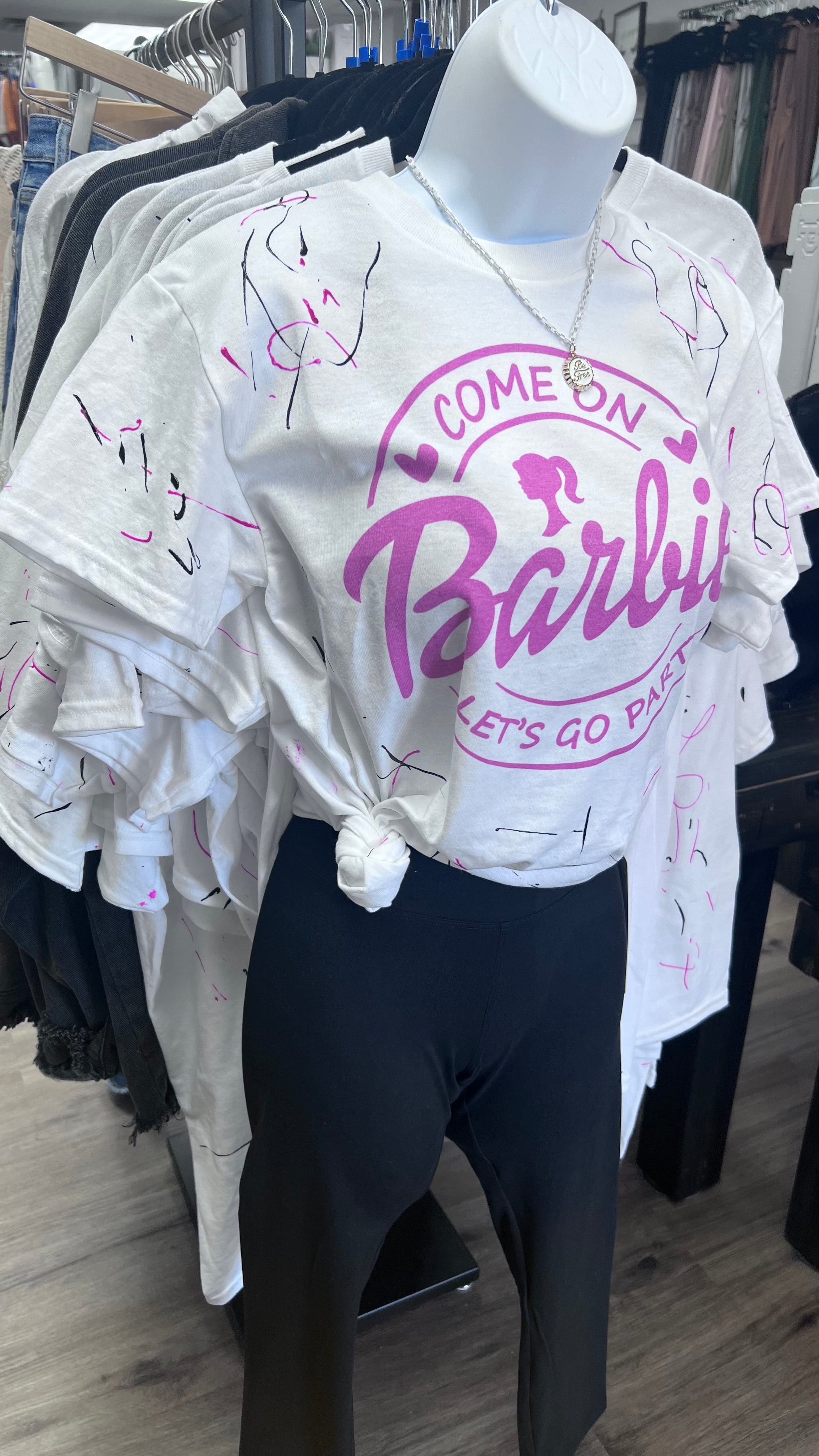 COME ON BARBIE TEE