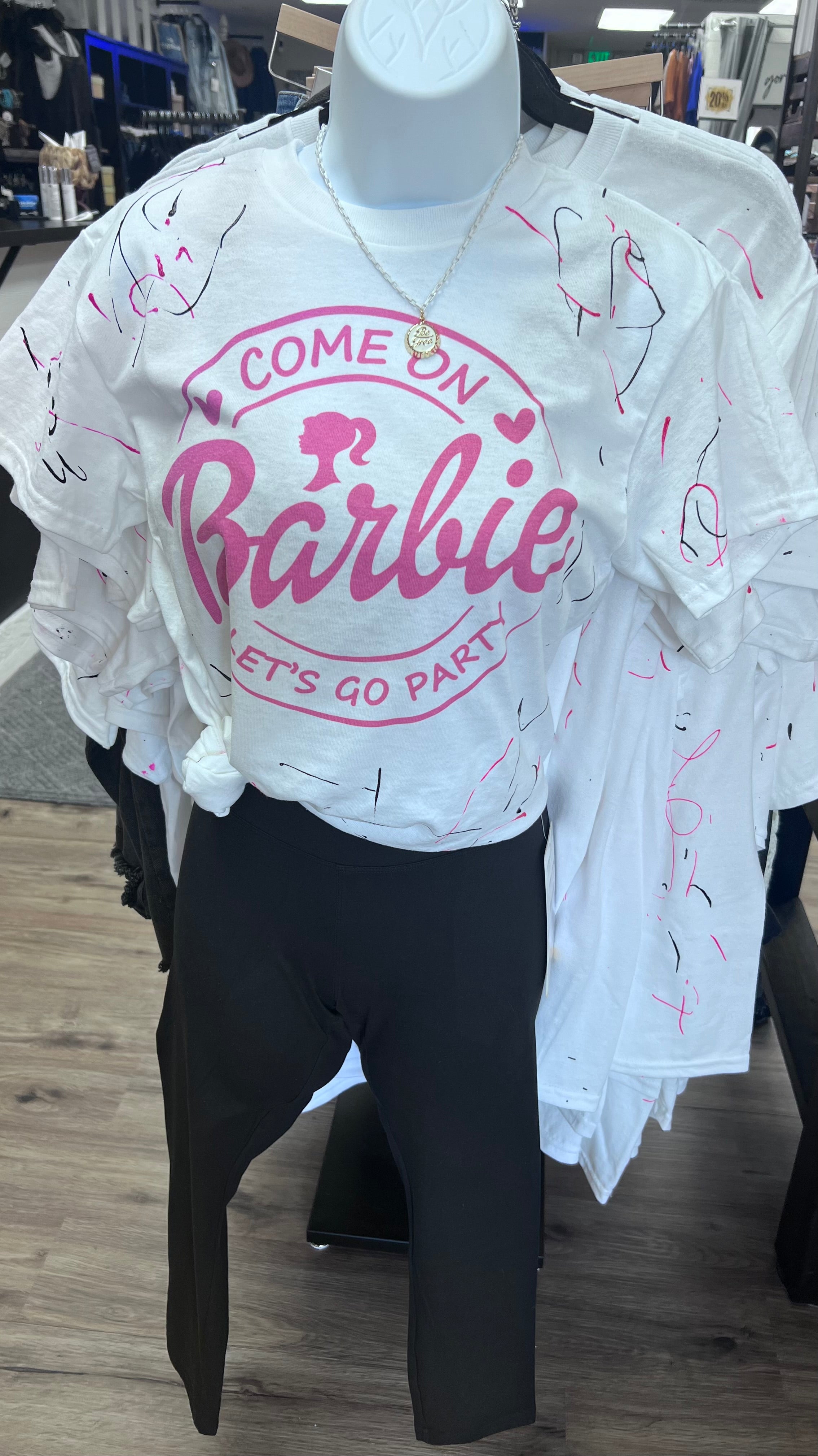 COME ON BARBIE TEE