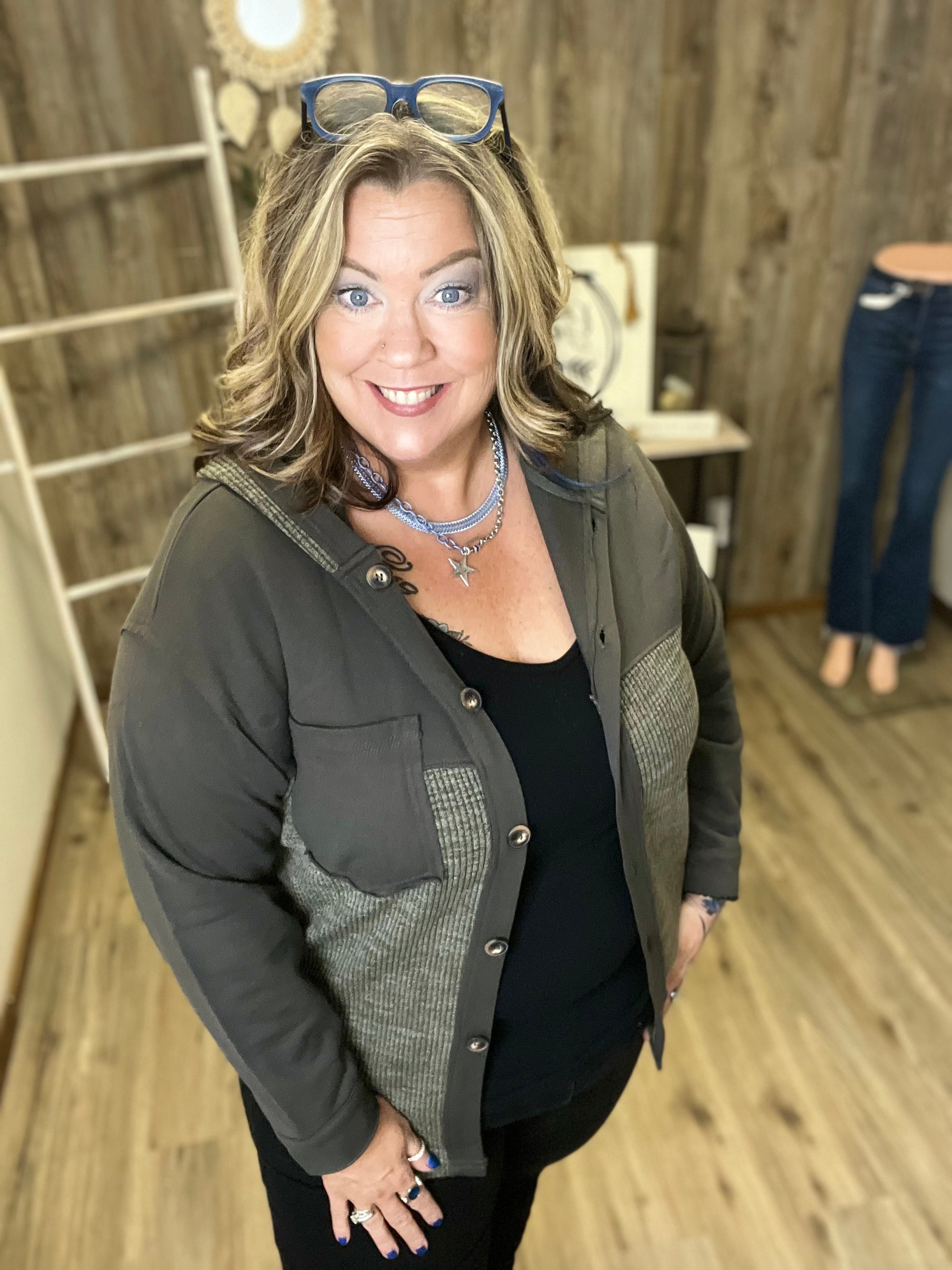 STACCATO OLIVE JACKET