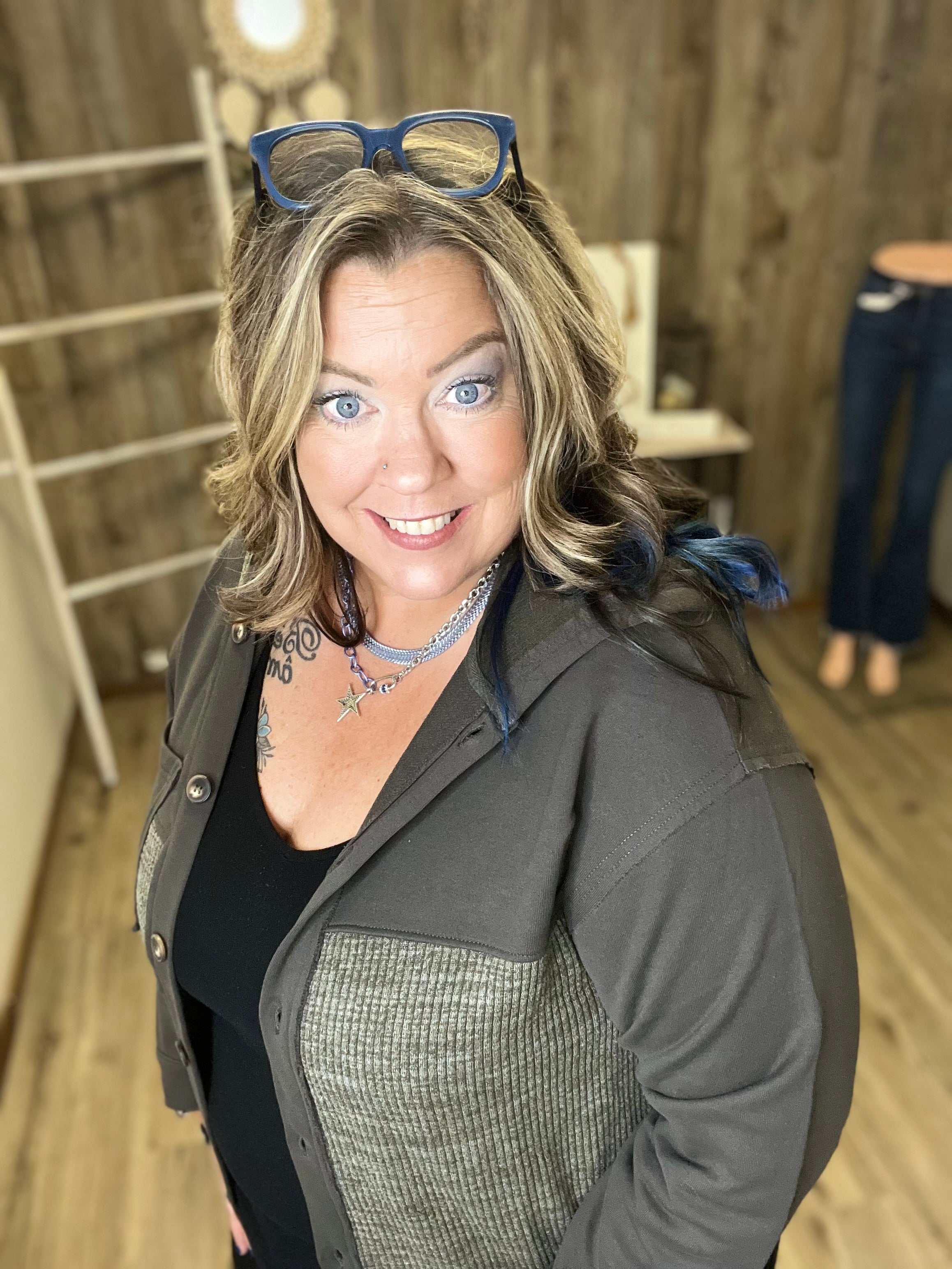 STACCATO OLIVE JACKET