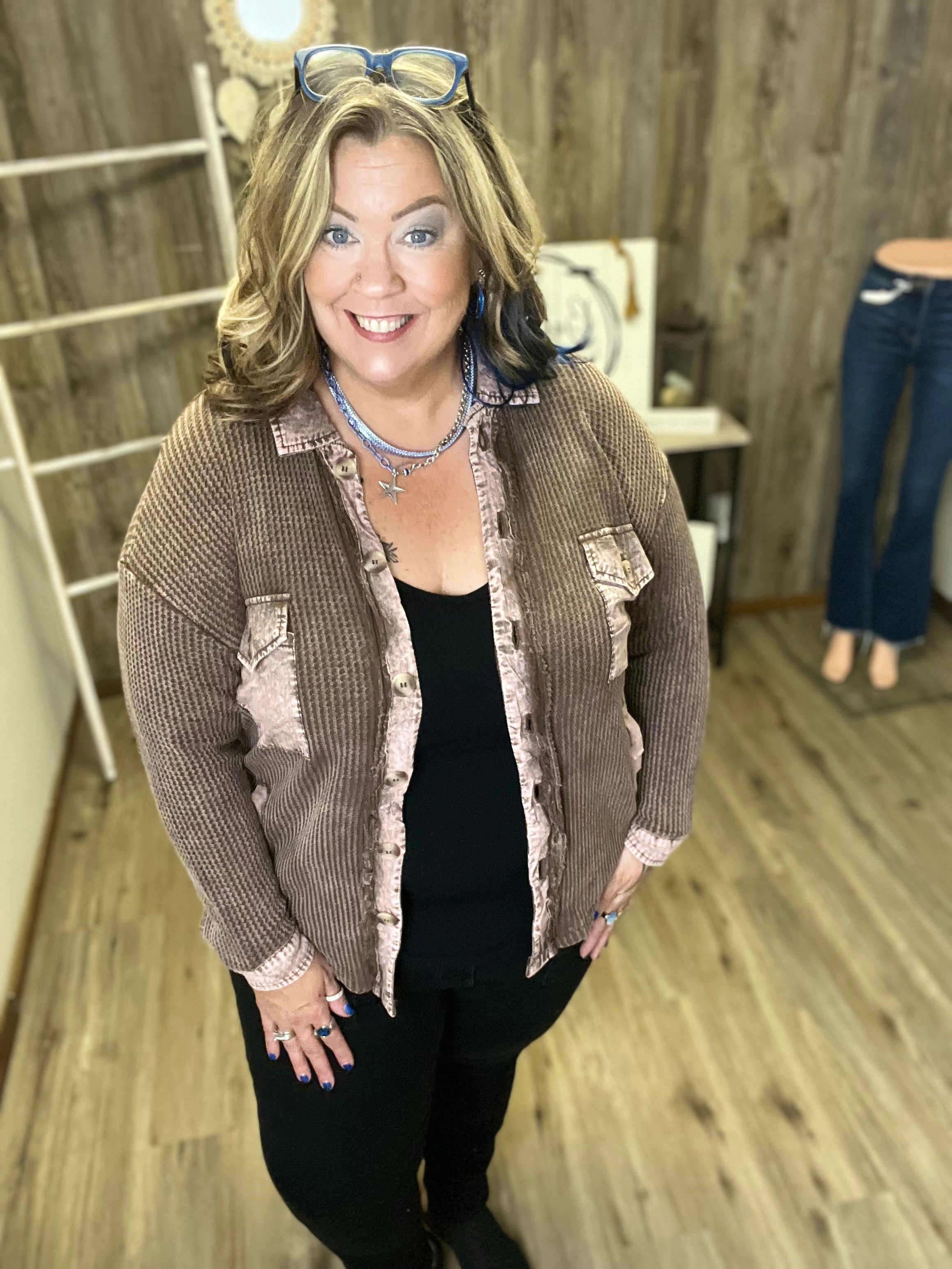 ZENANA WAFFLE SHACKET