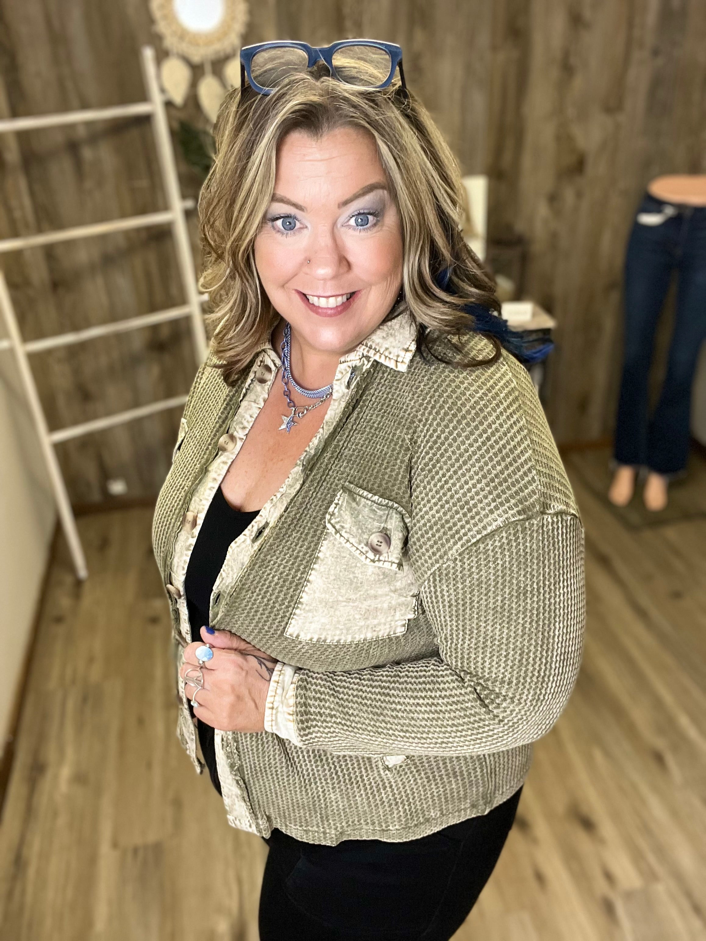 ZENANA WAFFLE SHACKET