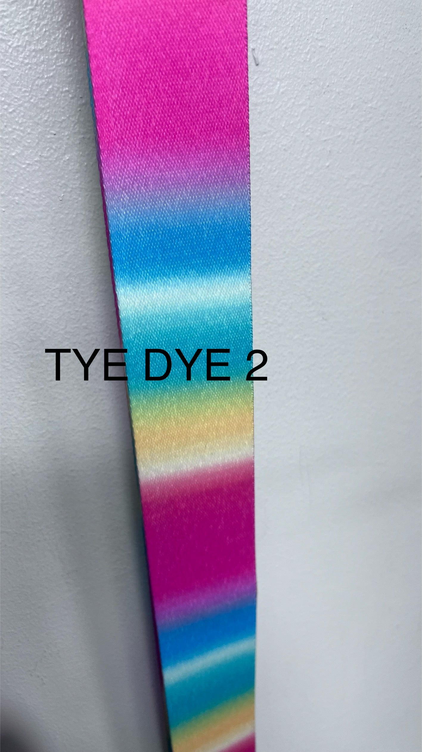 TYE DYE GUITAR STRAP