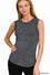 RIBBED TAKE IT TO THE TOP TANK