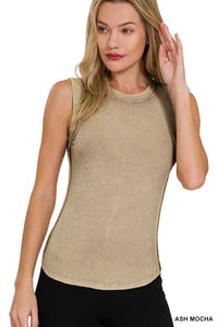 RIBBED TAKE IT TO THE TOP TANK