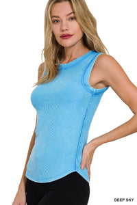 RIBBED TAKE IT TO THE TOP TANK