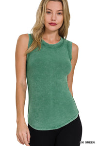 RIBBED TAKE IT TO THE TOP TANK