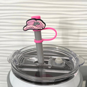 Straw Cover Pink Coquette Cowgirl Hat 10mm