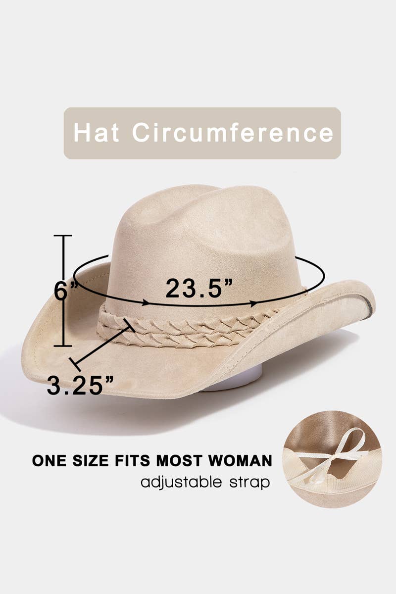 Double Braid Rope Cowboy Hat