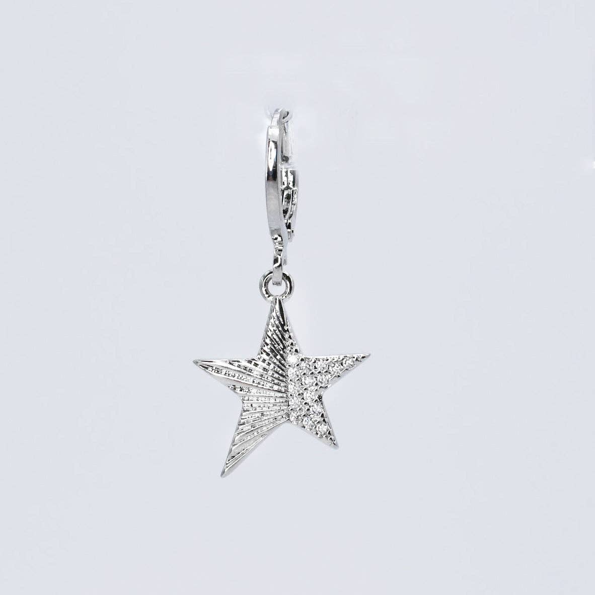 Little Star Silver Charm