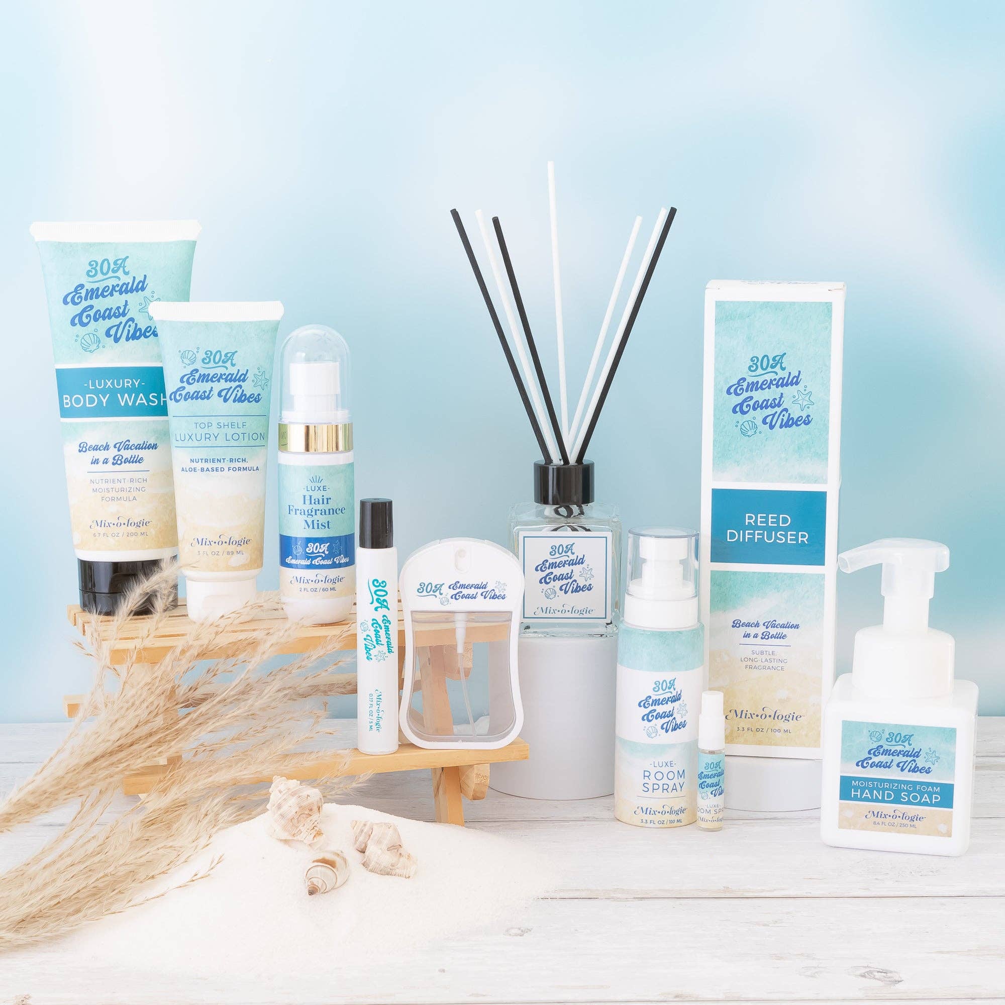 Mixologie - Luxury Body Wash - 30A Emerald Coast Vibes scent