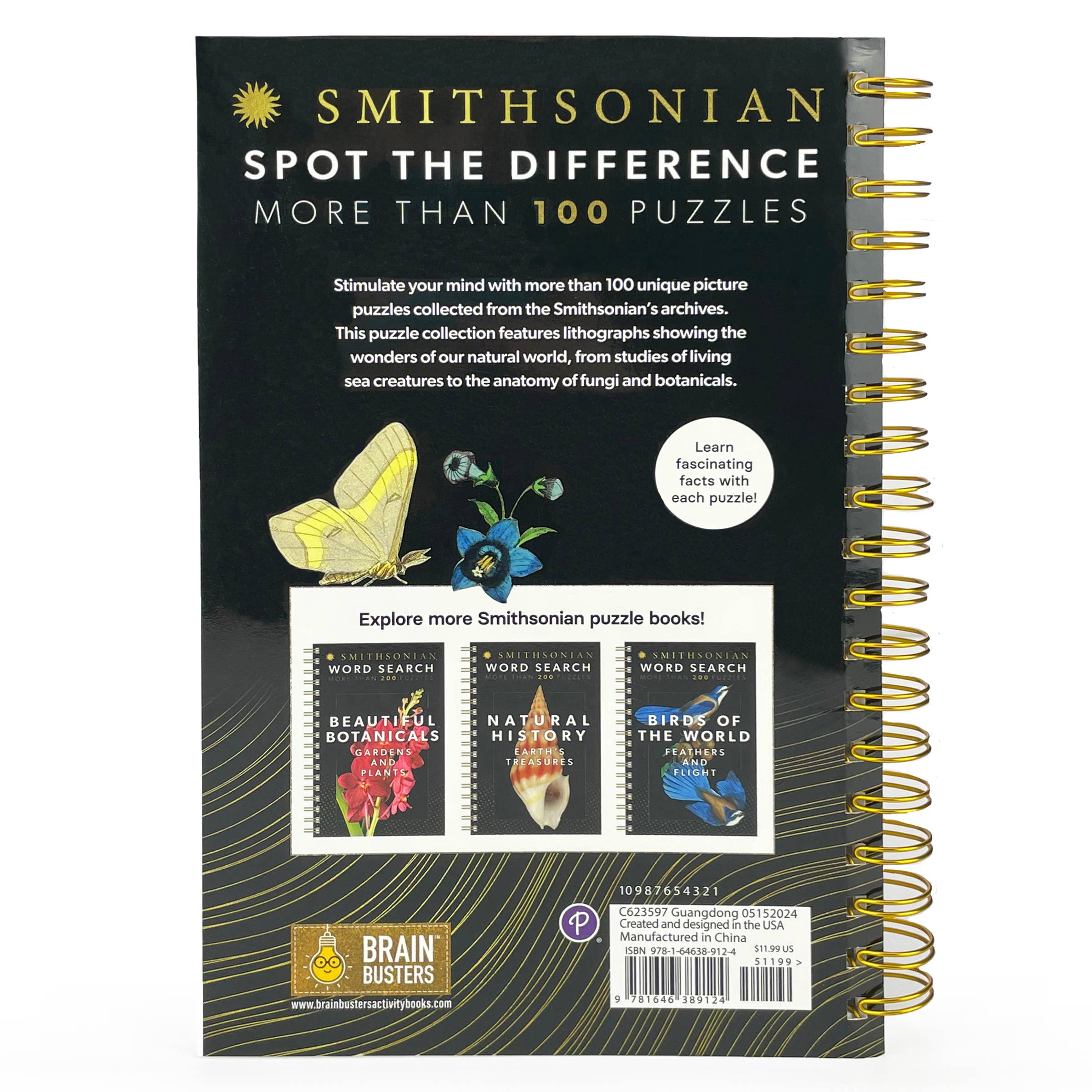 Smithsonian Spot the Difference Natural Wonders Book