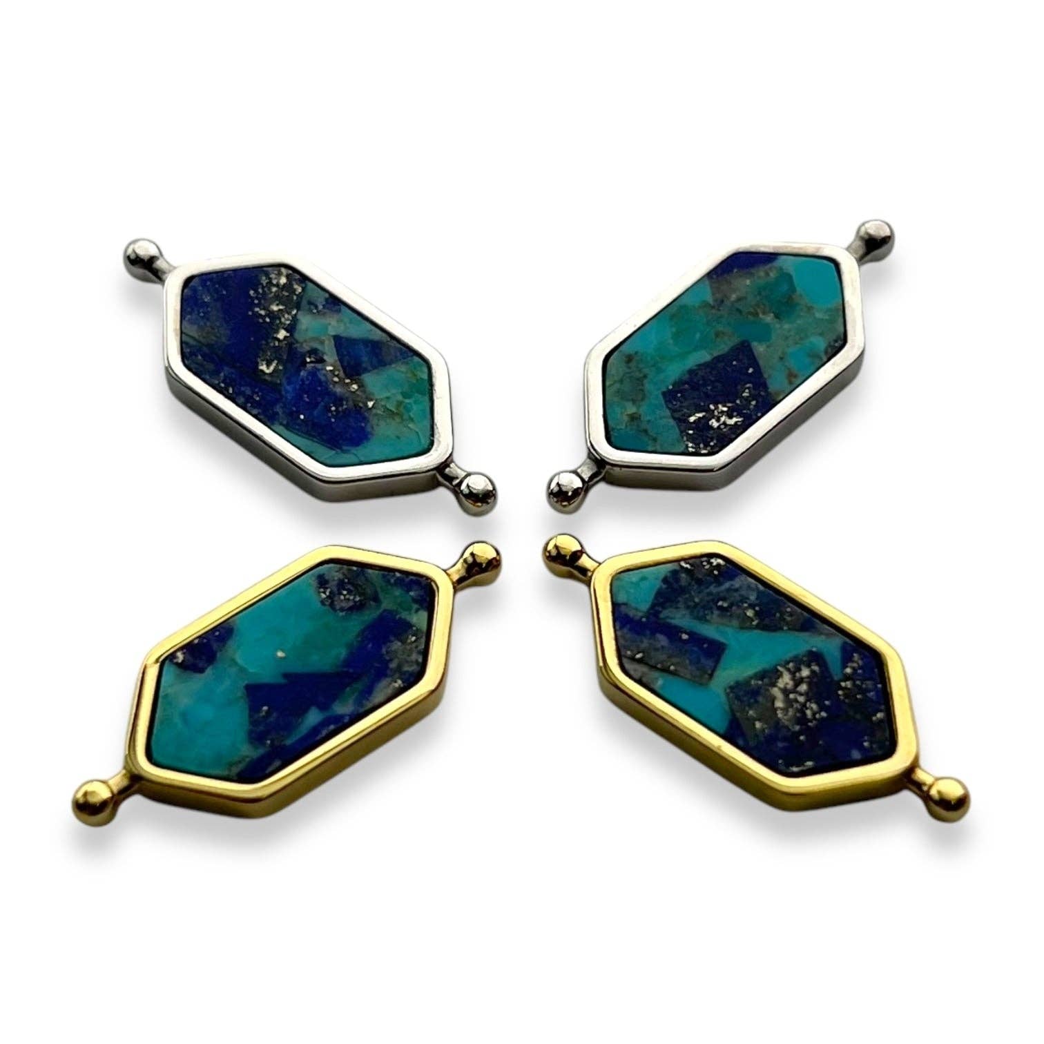 CONQUERing - "Dancers in Blue" Mosaic Stone Element