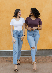 ELIETIAN - Short Sleeve Top - Curvy Fit