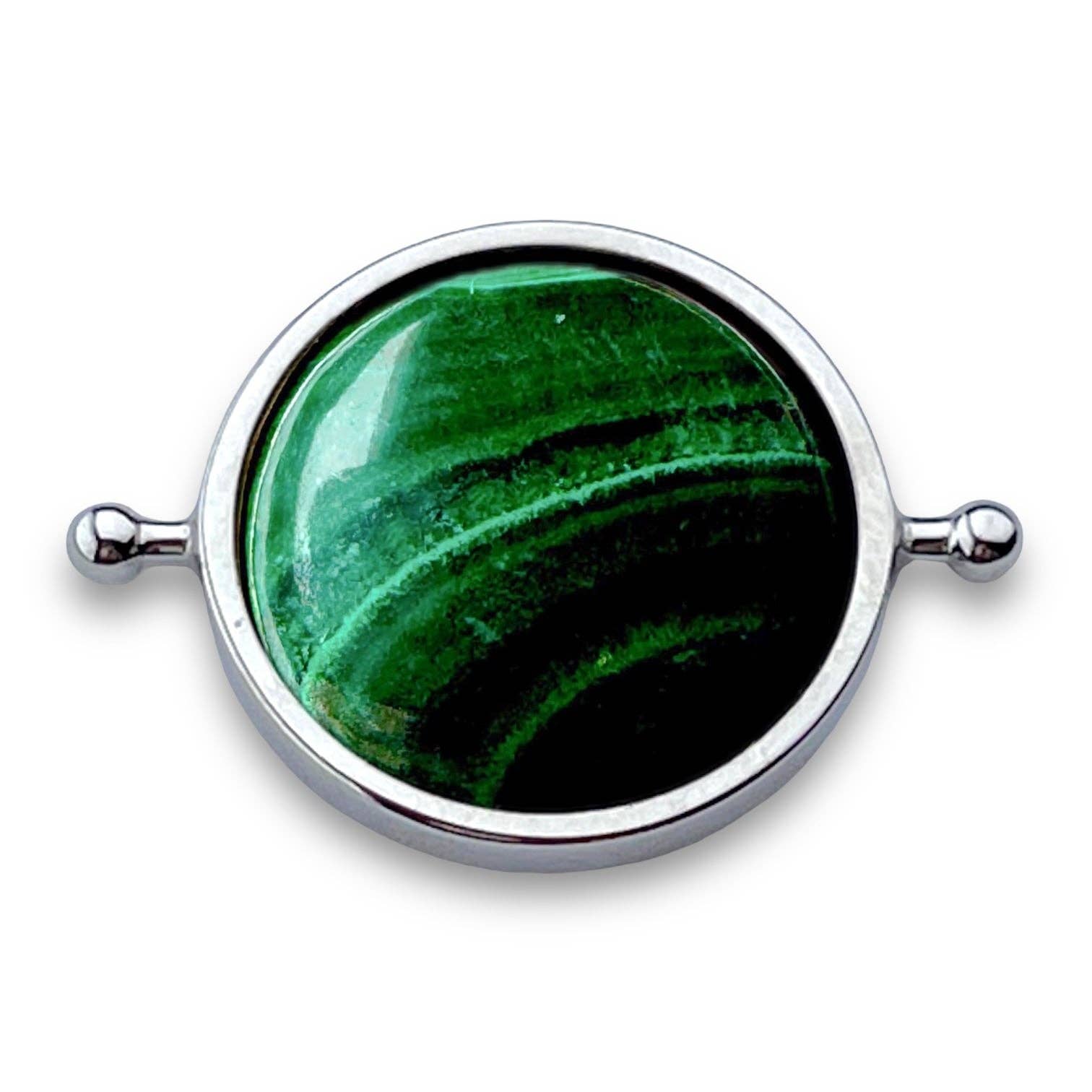 CONQUERing - Malachite Round Crystal Element