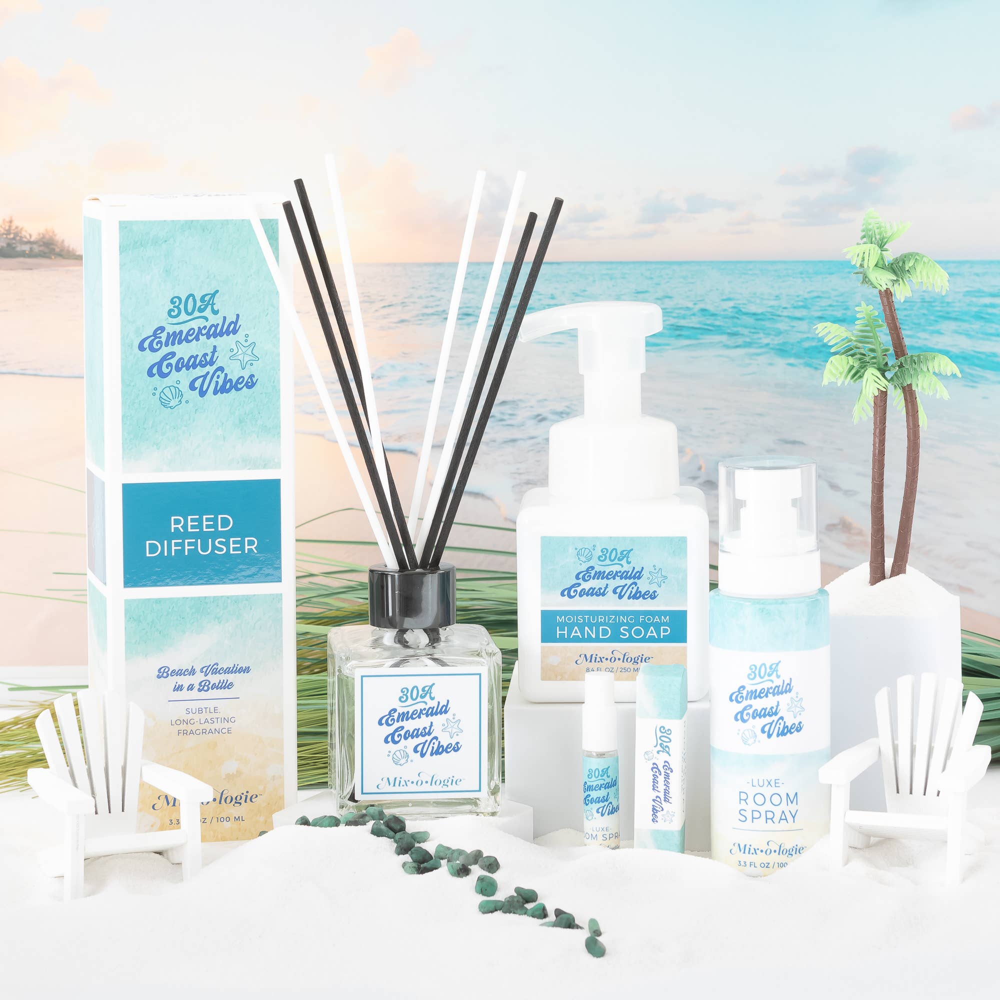 Emerald Coast Vibes - Reed Diffuser