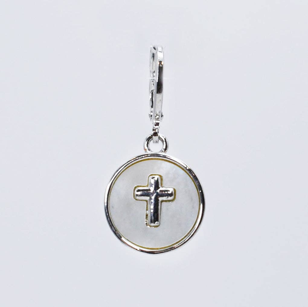 Circle of Faith Silver Charm