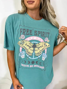 Free Spirit Seafoam Tee