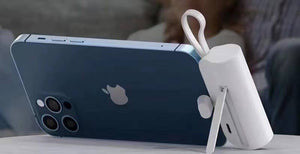 Tech Trendz - 5000 mAh Mini Power Bank w/Phone Stand
