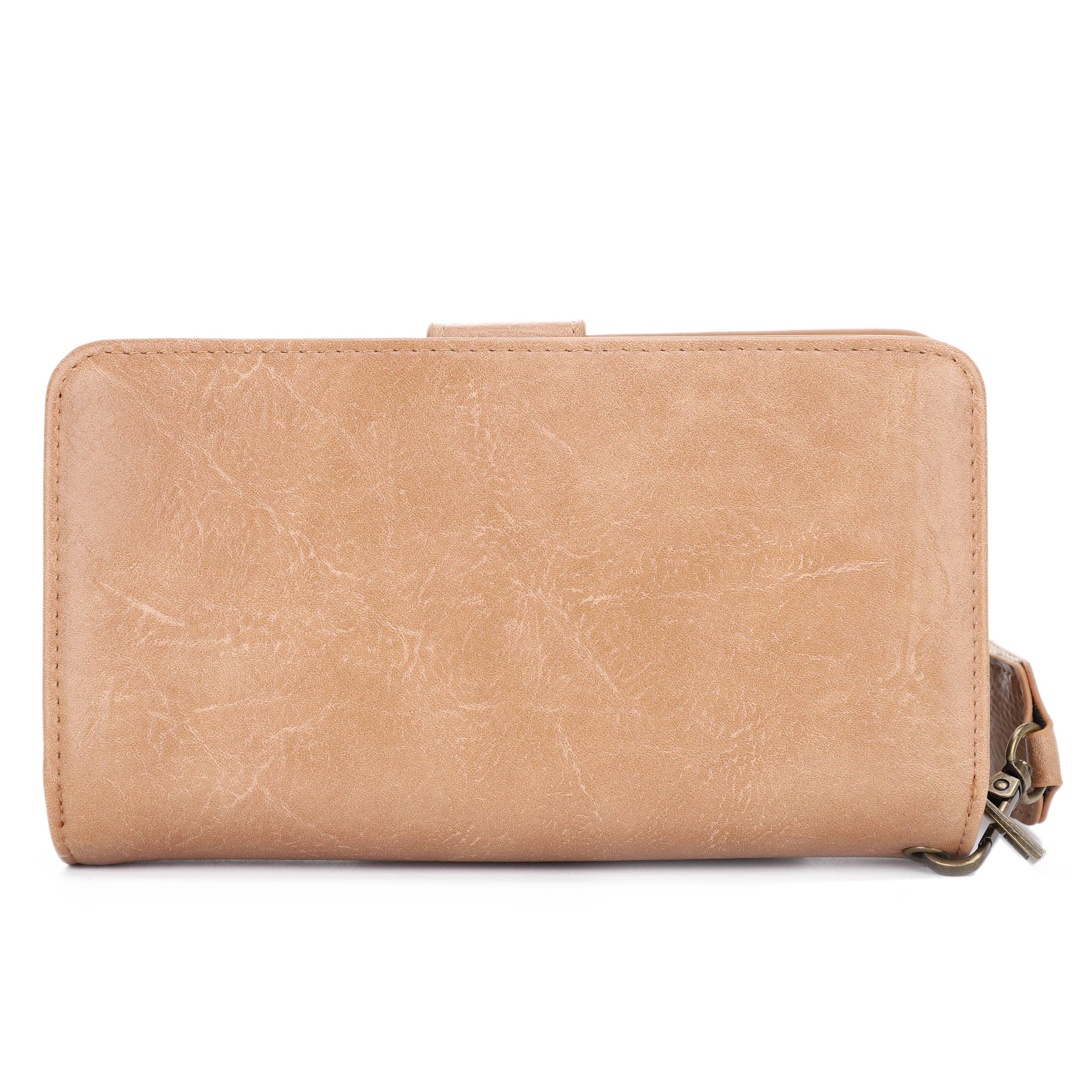 Dolly Western Women's Wallet with Boho Wristlet Strap