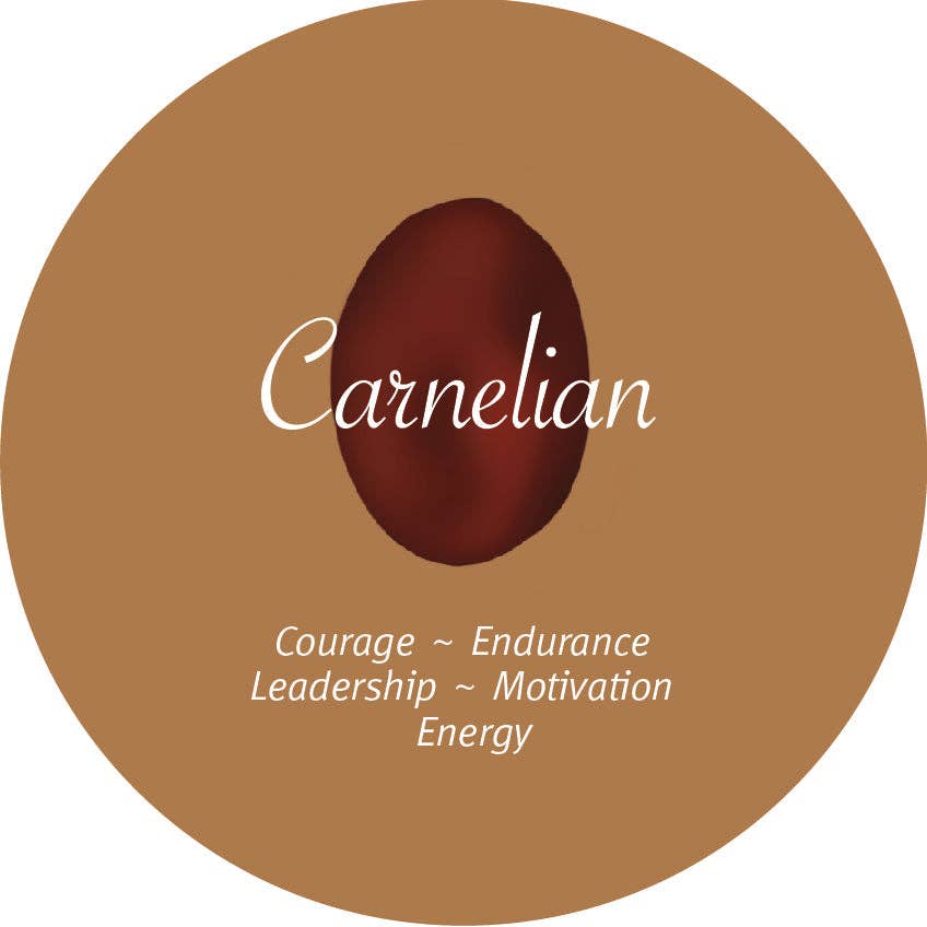 CONQUERing - Carnelian Crystal Spinner