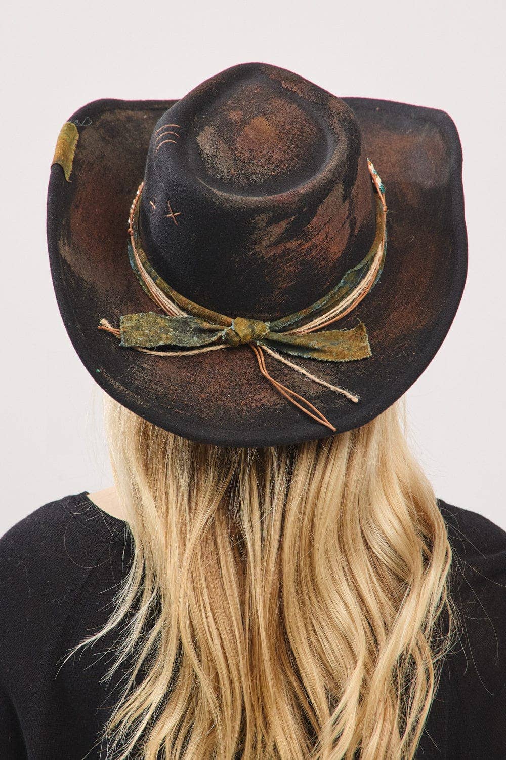 Patrice 2 in 1 Rustic Cowgirl/Fedora Hat