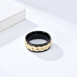 Spinner Band Ring in Stainless Steel