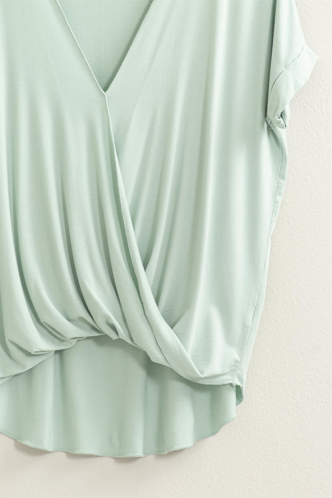 HYFVE FRONT SWIRL TOP