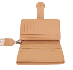 Dolly Western Women's Wallet with Boho Wristlet Strap