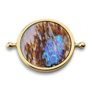 CONQUERing - Abalone Shell Round Crystal Element