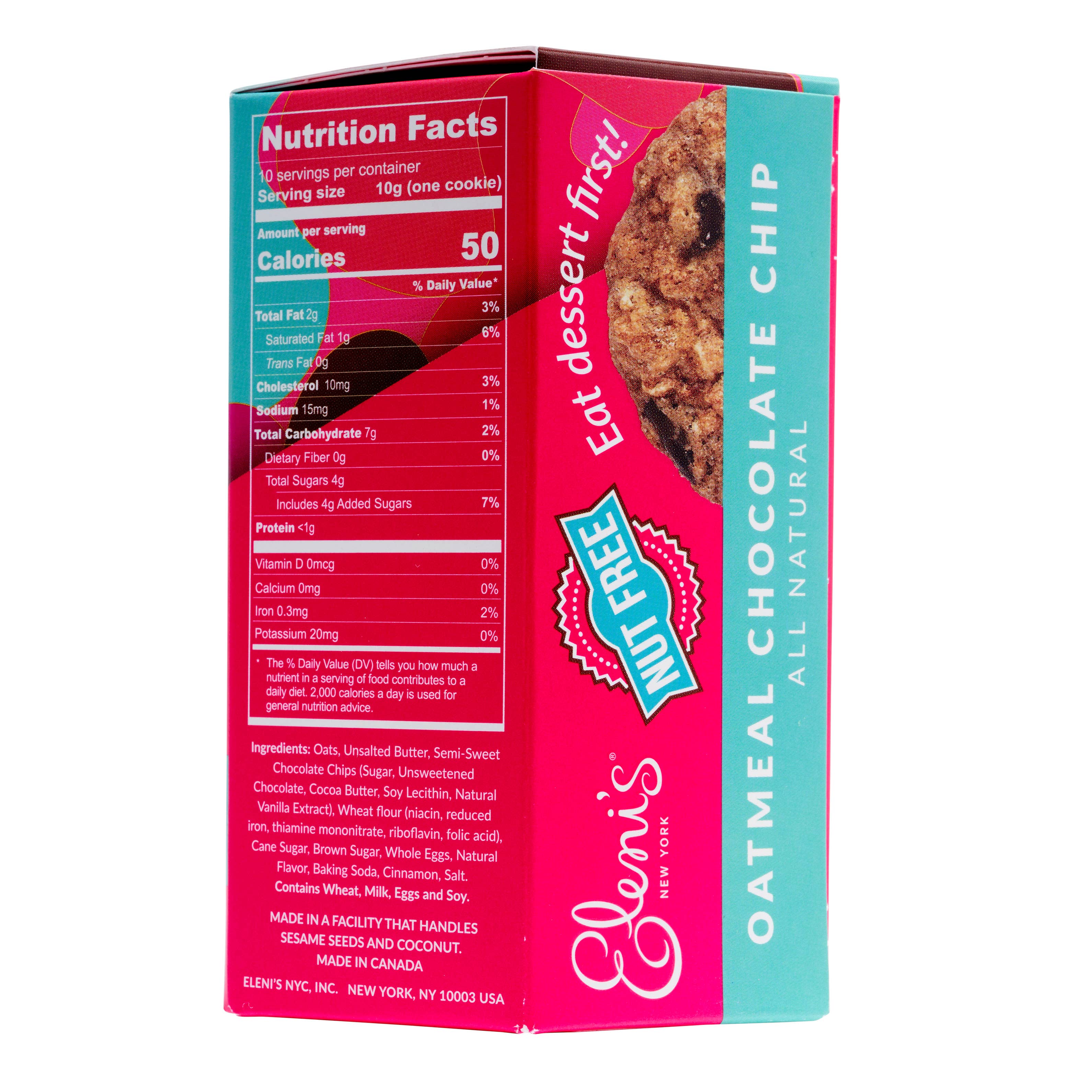 Oatmeal Chocolate Chip Box