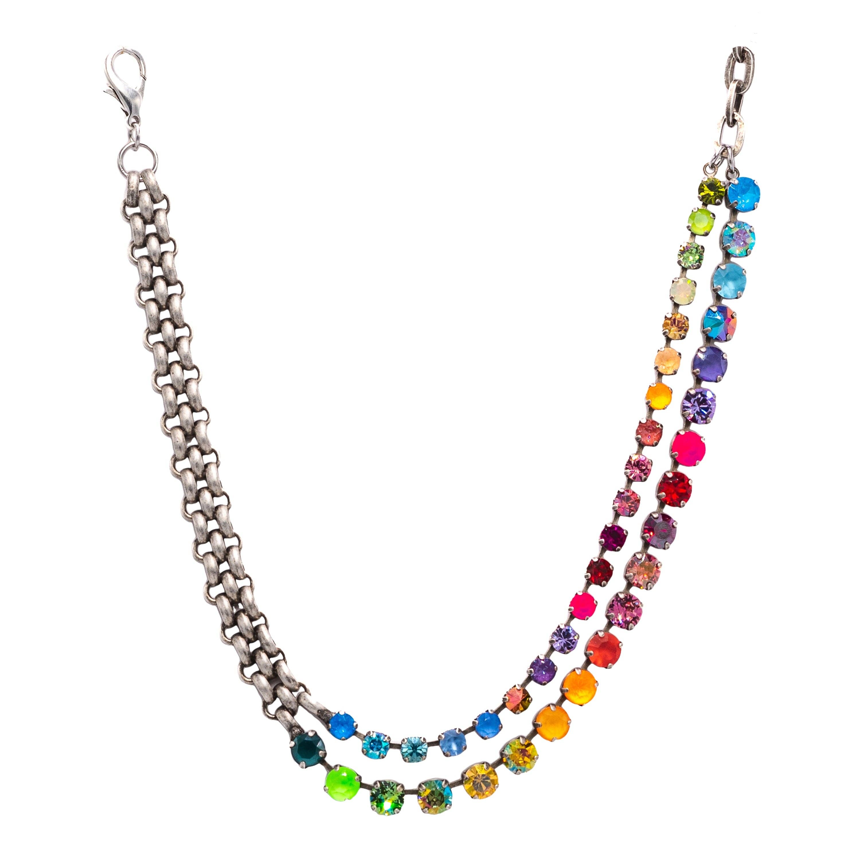 TOVA - Treyvon Necklace in Watermelon Rainbow